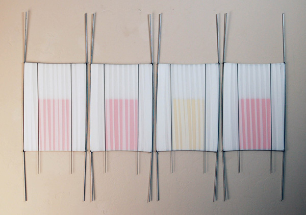 White Sign (Pink/Yellow)